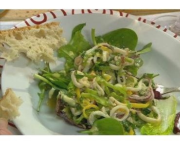 Bunter Salat mit Calamaretti
