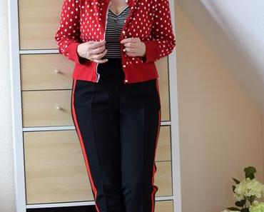 Punkte mit Streifen mixen