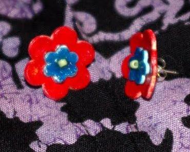Blümchenohrstecker