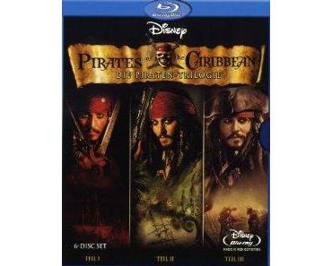 Pirates of the Caribbean – Die Piraten-Trilogie 6-Disc Set Bluray