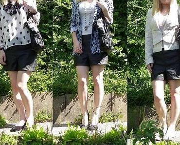 How to wear: Leather Shorts | Sophisticated