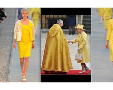 Chanel und die Queen : gelbe Kostüme