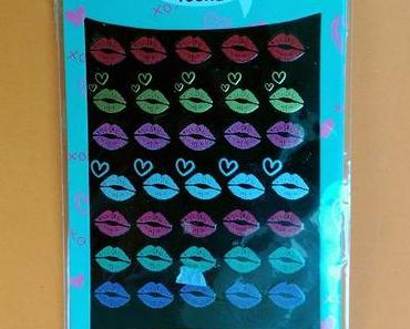 [Werbung]  RdeL Young Nail Sticker kisses