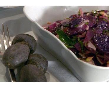 Kartoffelsalat mit Fenchel und Blutorange