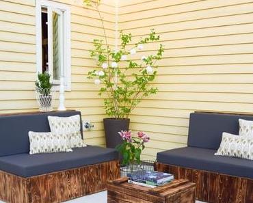 DIY Sitzmöbel aus Paletten - für die Terrasse und das Wohnzimmer