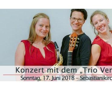 Termintipp: Konzert mit dem „Trio Verve“