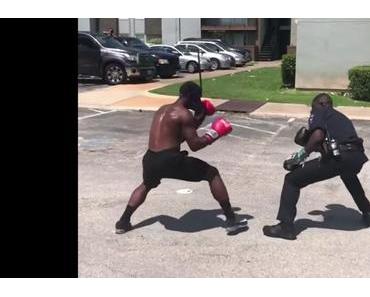 Boxkampf in da Hood: Cop vs. Gang Member
