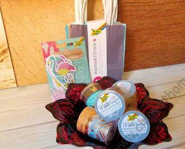 Von Waben, Streifen und Mustern im Hotfoil Look#Folia #DIY #WashiTape