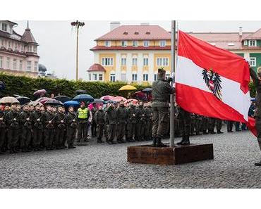 Angelobung & Kranzniederlegung in Mariazell