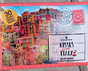 [Werbung] essence Kisses from Italy blush paper 01 amalfi's love story (LE)