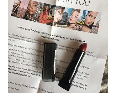 Maybelline Cruel Ruby I Produkttest