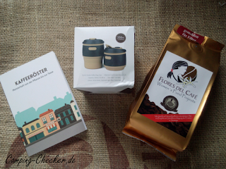 Kaffee und ein faltbarer ToGo-Becher aus der Kettwiger Kaffeerösterei