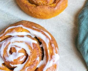 Kürbis-Zimtschnecken