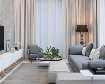 Hervorragend Vorhänge Hellgrau
 Ideen