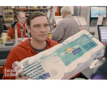 Beim Klopapierkauf erwischt