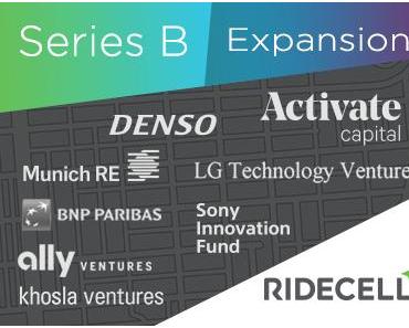 Ridecell geht in zweite Finanzierungsrunde