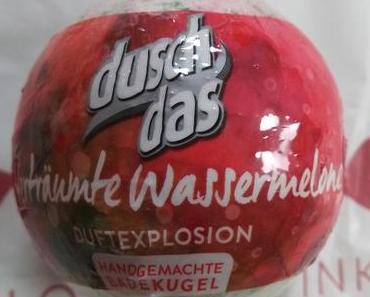 [Werbung] duschdas verträumte Wassermelone handgemachte Badekugel