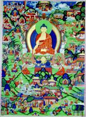 Die zwölf Taten des Buddha
