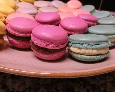 Macarons mit Zartbitter-Zimt-Ganache