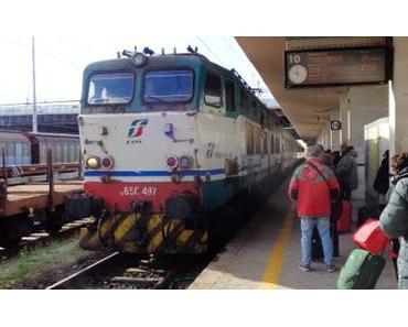 Bahnreise nach Italien – Messina nach Napoli