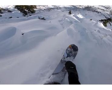 POV: Mit Snowboarder Travis Rice fernab der Piste