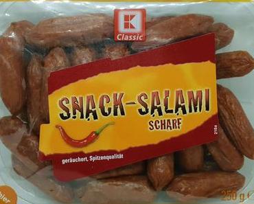 Kaufland - K-Classic Snack-Salami scharf