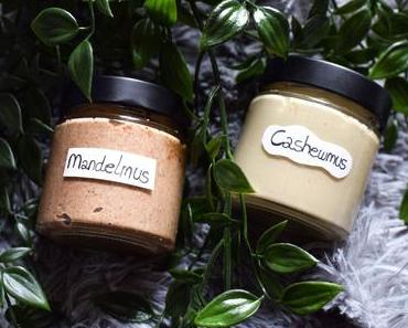 Nussmus selber machen | Mandel- und Cashewmus