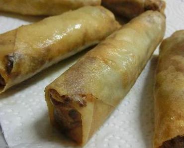 Frühlingsrollen mit Putenhack
