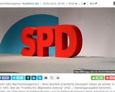 Ausgrenzung und Diskriminierung: Verantwortliche bekämpfen säkularen Arbeitskreis in der SPD