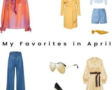 My Favorites in April