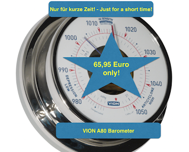 Nur für kurze Zeit! Vion Barometer A80 für nur 65,95 Euro!