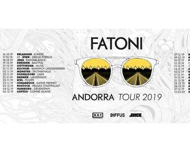 Happy Releaseday: Fatoni veröffentlicht mit #Andorra eines der Deutsch-Rap-Alben des Jahres! • 3 Videos + Album-Stream + Tourdaten