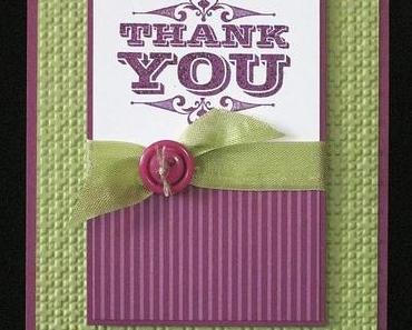 Thanks You Goodies Kärtchen …….