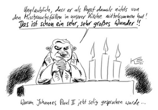 Seligsprechung des Vizegottes Wojtila