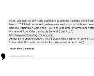 Achtung - Facebook Phishing