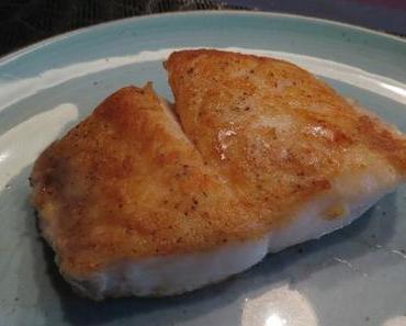 Rotbarschfilet, gebraten