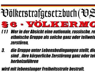 Völkerstrafgesetzbuch (VStGB) § 6 – Völkermord