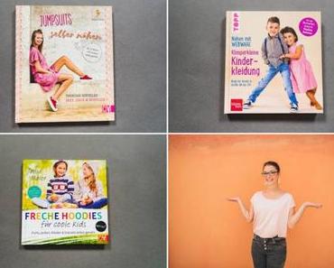Neue Nähbücher mit Jumpsuits für Damen, Kinder Hoodies und Kinderkleidung aus Webwaren