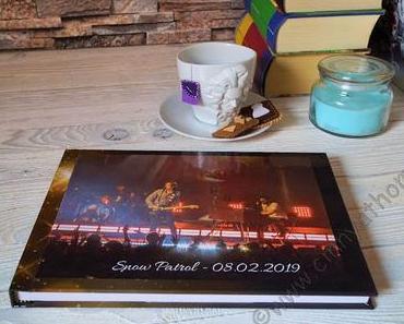 Die Erinnerungen an das Snow Patrol Konzert können wir nun jeden Tag anschauen #ilFotoalbum #Fotobuch #Konzert