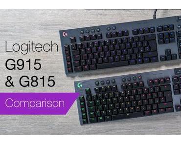 Logitech hat zwei neue Tastaturen für Gamer: G815 und G915