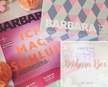 Barbara Box - Juli 2019 - unboxing