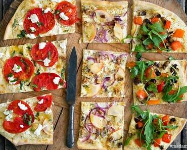 Gemüse-Flammkuchen: Herzhaft und knusprig