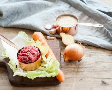 Quinoa-Kohlrollen