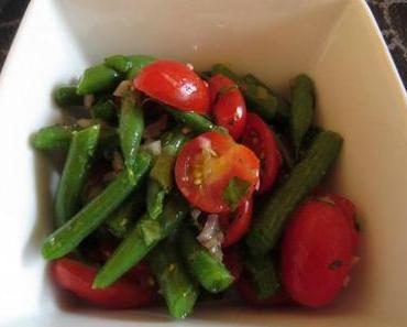 Grüne Bohnen-Tomaten-Salat
