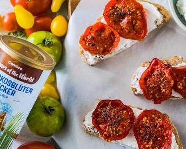 Karamellisierte Tomaten mit Kokosblütenzucker