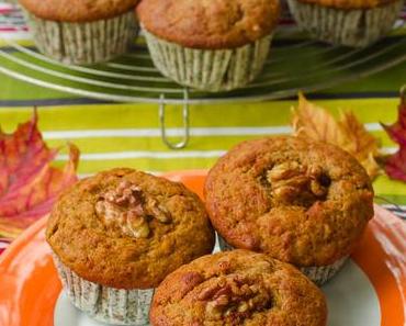 Bananen-Walnuss-Muffins