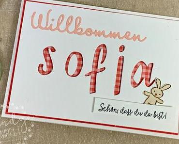 Eine süße Karte für Sofia