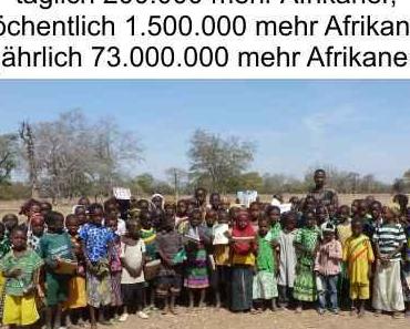 Die katholische Kirche möchte Spenden für Afrika…