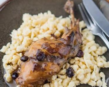 Sauerbraten vom Kaninchen [enthält Werbung]