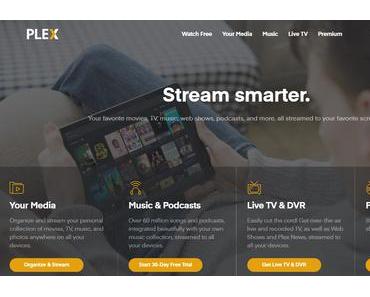 Kostenloses Streaming bei Plex